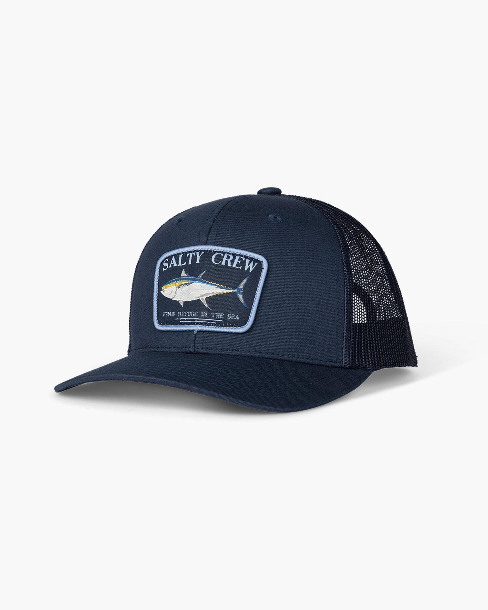 Big Blue Navy Retro Trucker Male Product Image