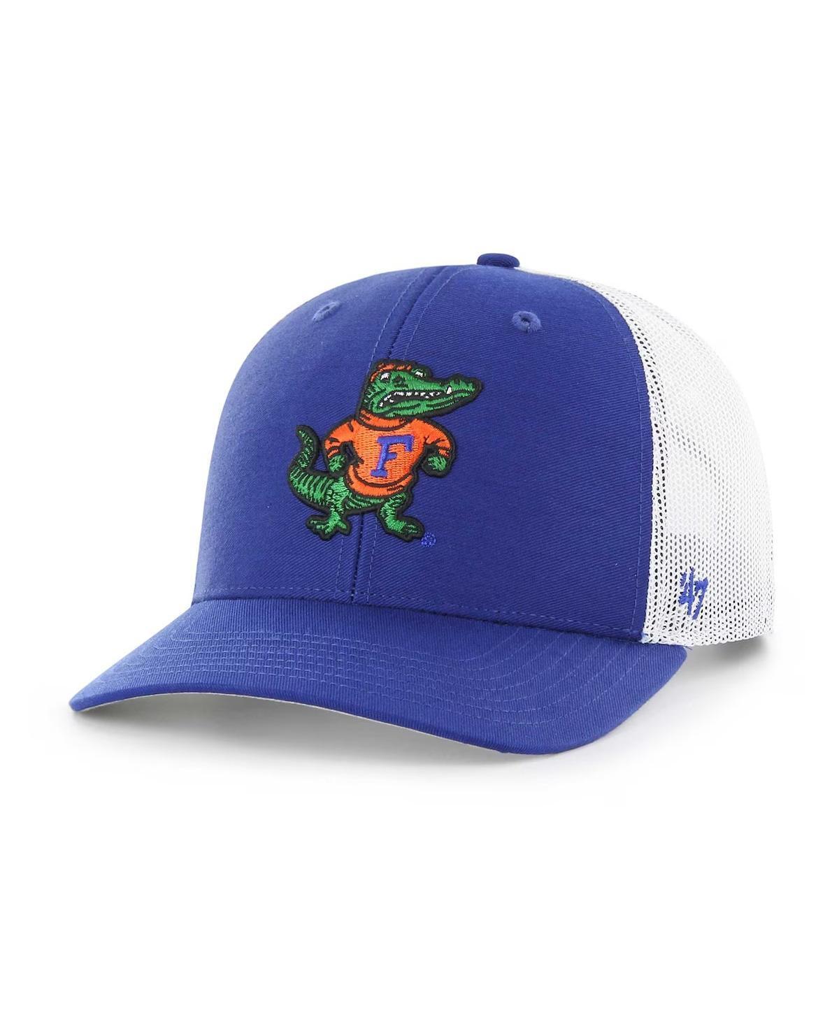 47 Brand Mens Royal Florida Gators Trucker Adjustable Hat Product Image