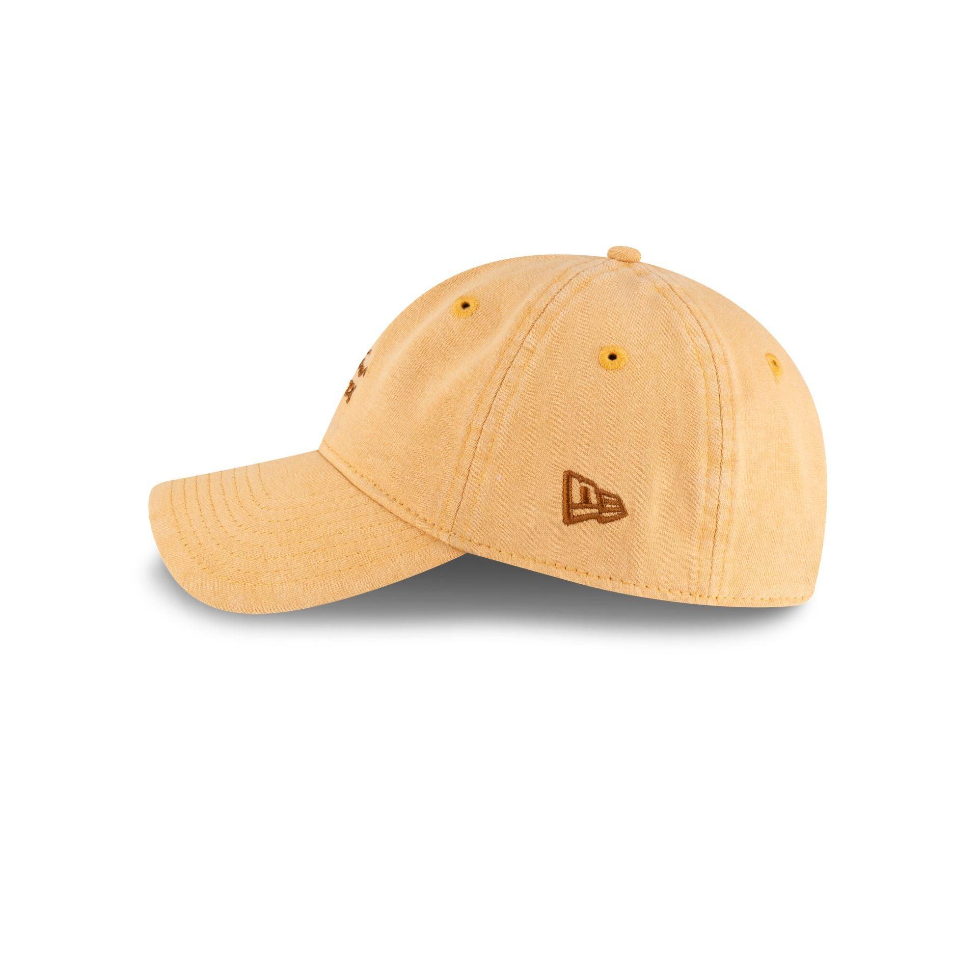 New Era Cap Yellow Sand Wash 9TWENTY Adjustable Hat Male Product Image