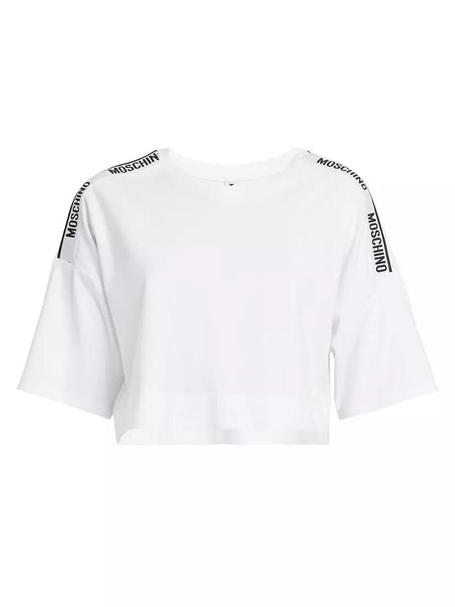 Logo Tape Crop T-Shirt Product Image