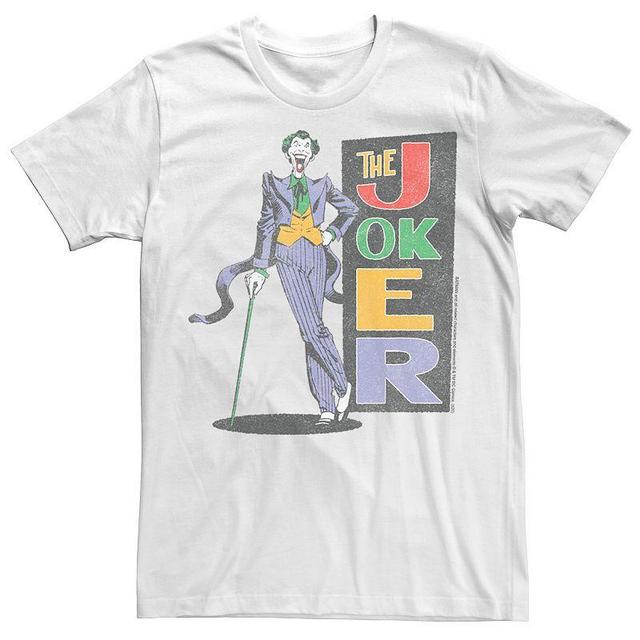 Mens Batman The Joker Vintage Name Stack Tee Product Image