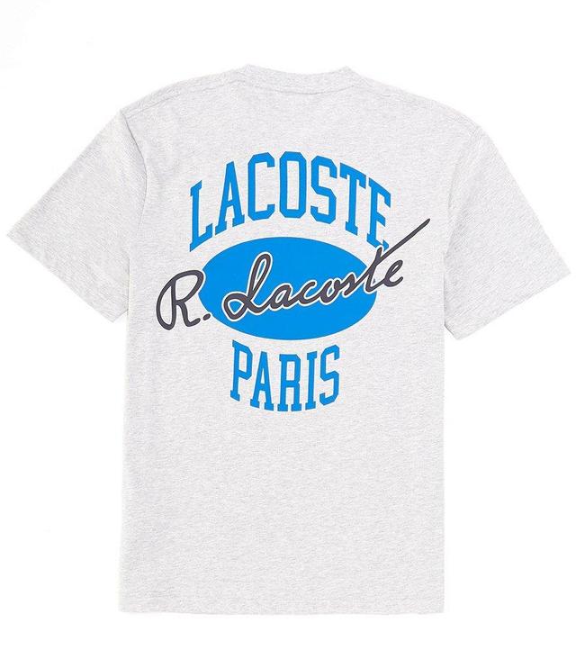 Lacoste Back Print Short Sleeve T-Shirt Product Image