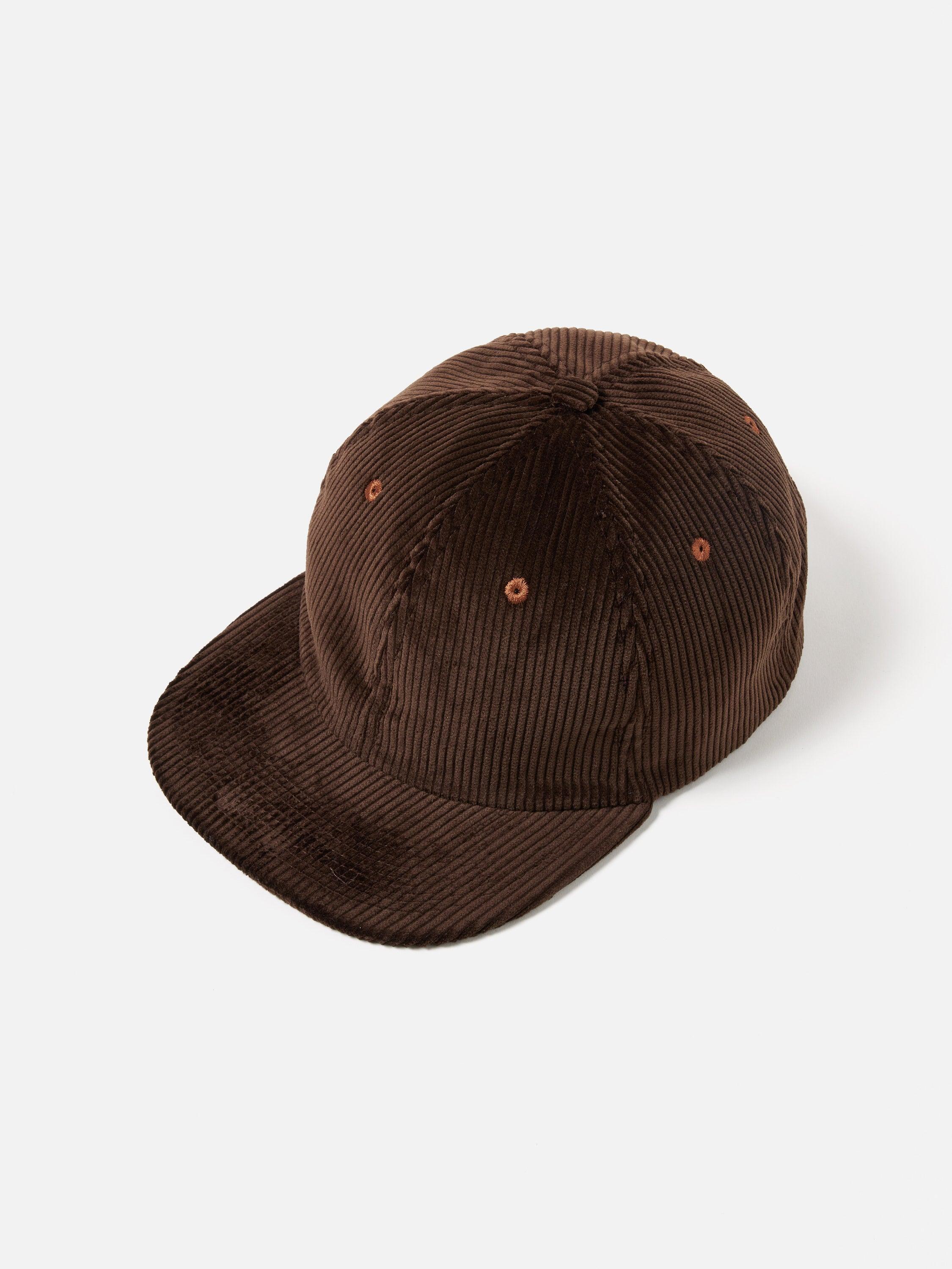 Universal Works Baseball Hat in Brown Brisbane Cord Product Image