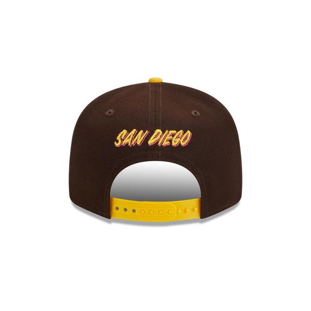 San Diego Padres City Snapback 9FIFTY Snapback Hat Male Product Image