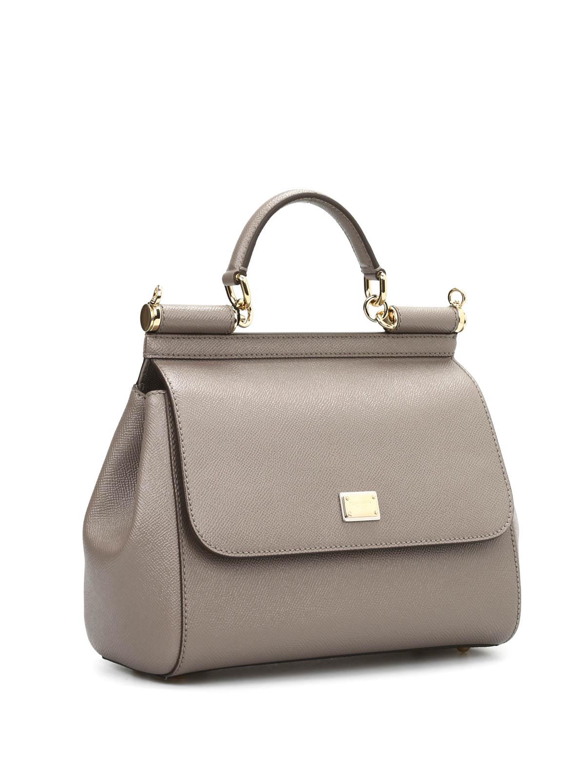 Sicily Medium Tote In Grey Product Image