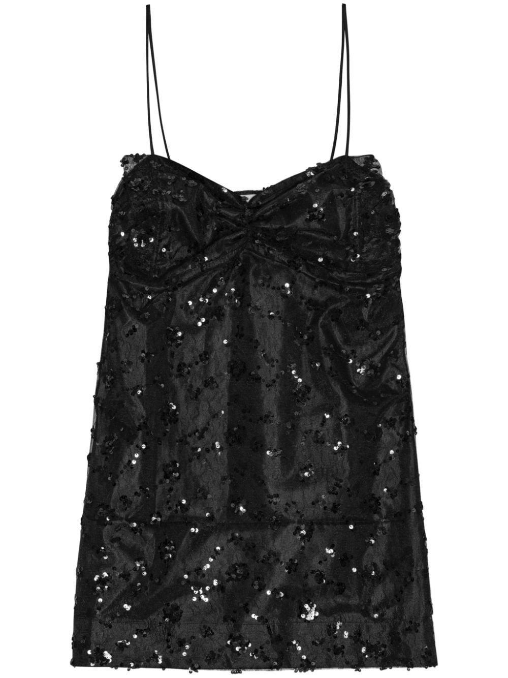 sequin-embellished minidress product image