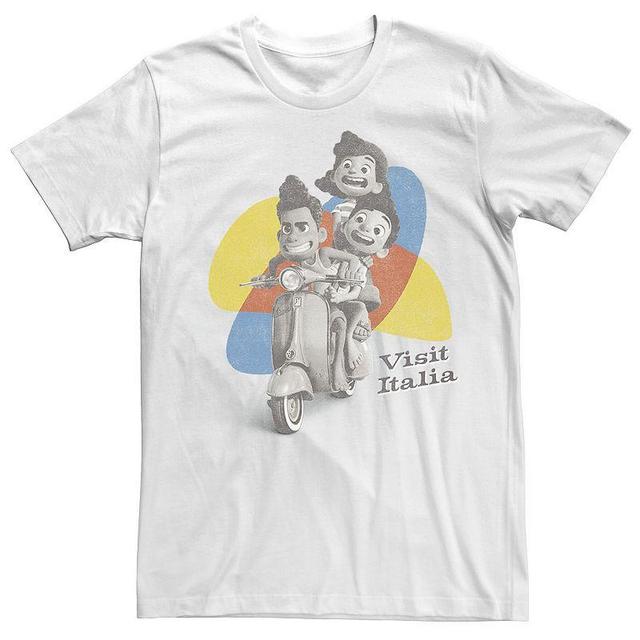 Disney / Pixars Luca Mens Scooter Kids Visit Italia Tee Product Image