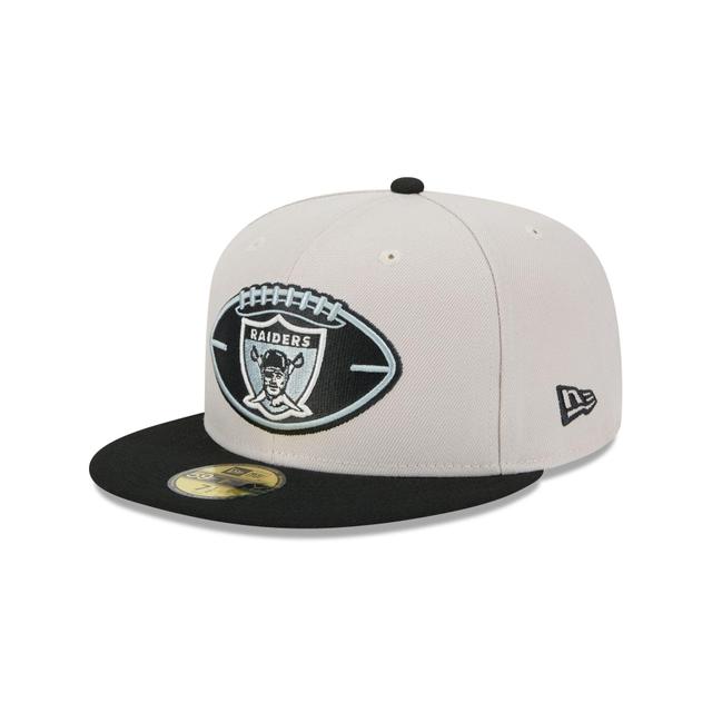 Las Vegas Raiders 2024 Historic Sideline 59FIFTY Fitted Hat Male Product Image