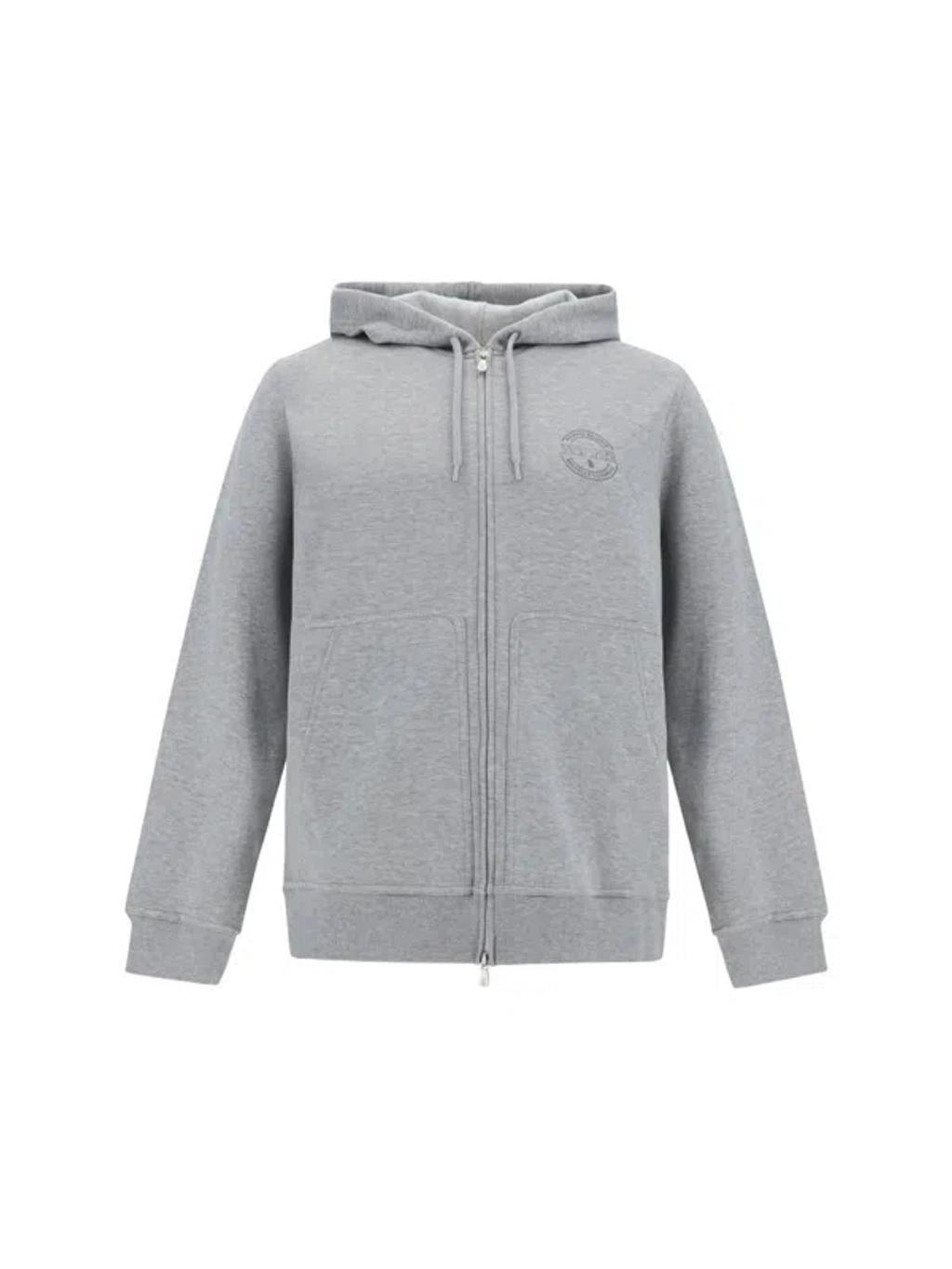 BRUNELLO CUCINELLI Hoodie In Grigio Medio+piombo Product Image