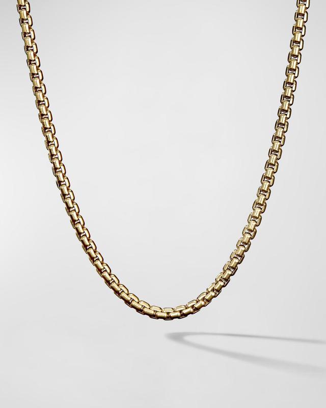 Mens Chain Collection 18K Gold Necklace Product Image