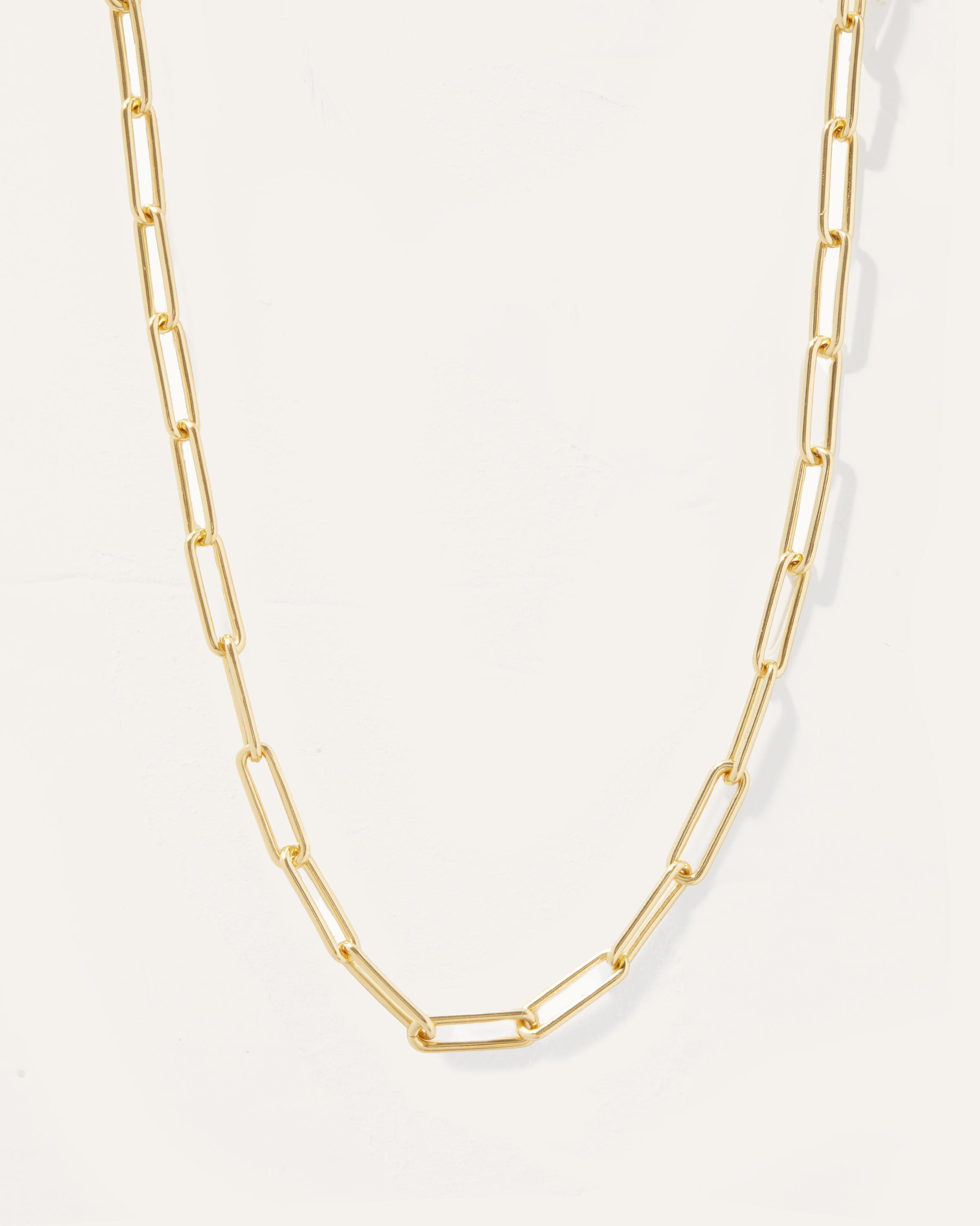 Womens Bold Paperclip Chain Necklace in Gold Vermeil by Quince Product Image