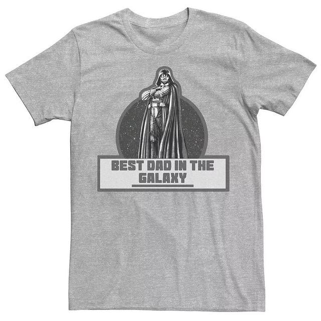 Mens Star Wars Darth Vader Best Dad In The Galaxy Tee Product Image