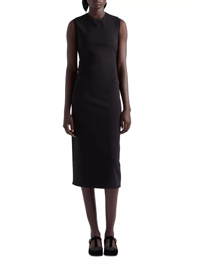 Womens Interlock Crepe Dress Product Image