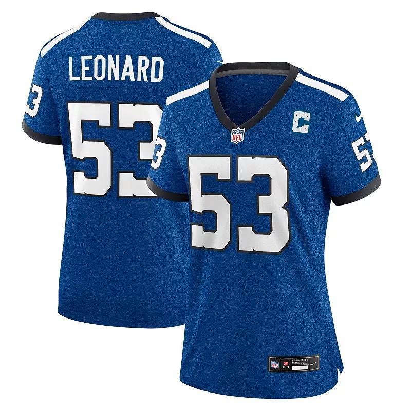 Womens Nike Shaquille Leonard Indianapolis Colts Player Jersey Product Image