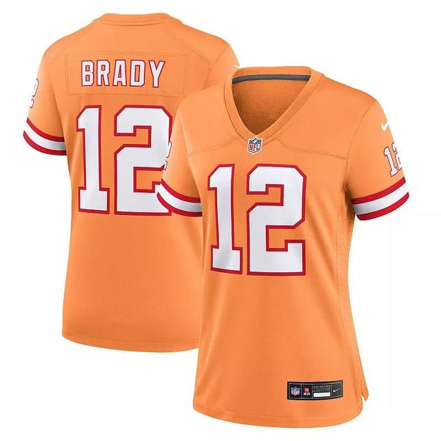 Womens Nike Tom Brady Tampa Bay Buccaneers Throwback Game Jersey Product Image