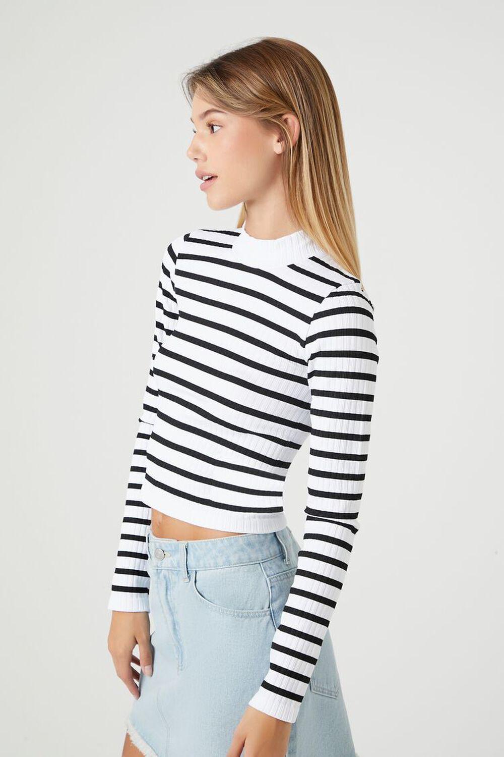 Seamless Striped Crop Top | Forever 21 Product Image