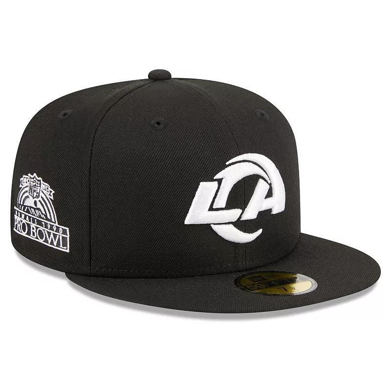 Mens New Era Los Angeles Rams Main Patch 59FIFTY Fitted Hat Product Image