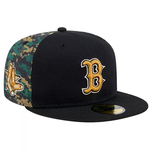 Mens New Era Boston Red Sox Digi Camo 59FIFTY Fitted Hat Product Image