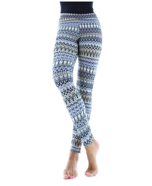 Women's Protuva Bohemian Print Cotton Blend Leggings Product Image