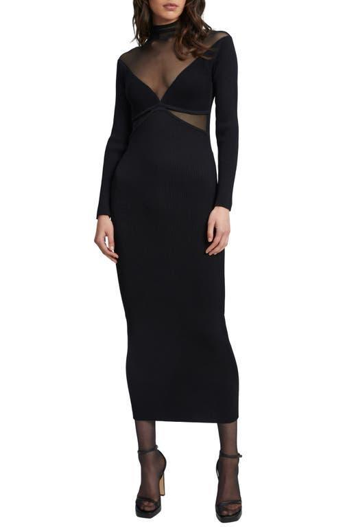 Womens Aperol Mesh Knit Midi Dress product image