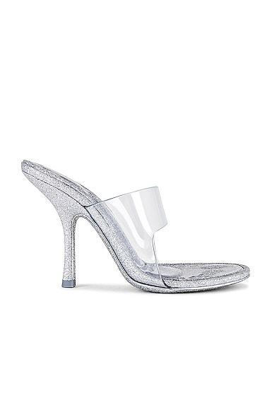 Womens Nudie 105MM Glitter Mules Product Image