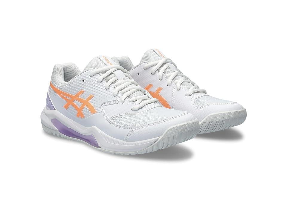 ASICS Women's GEL-Dedicate 8 Pickleball Bright Sunstone) Women's Shoes Product Image