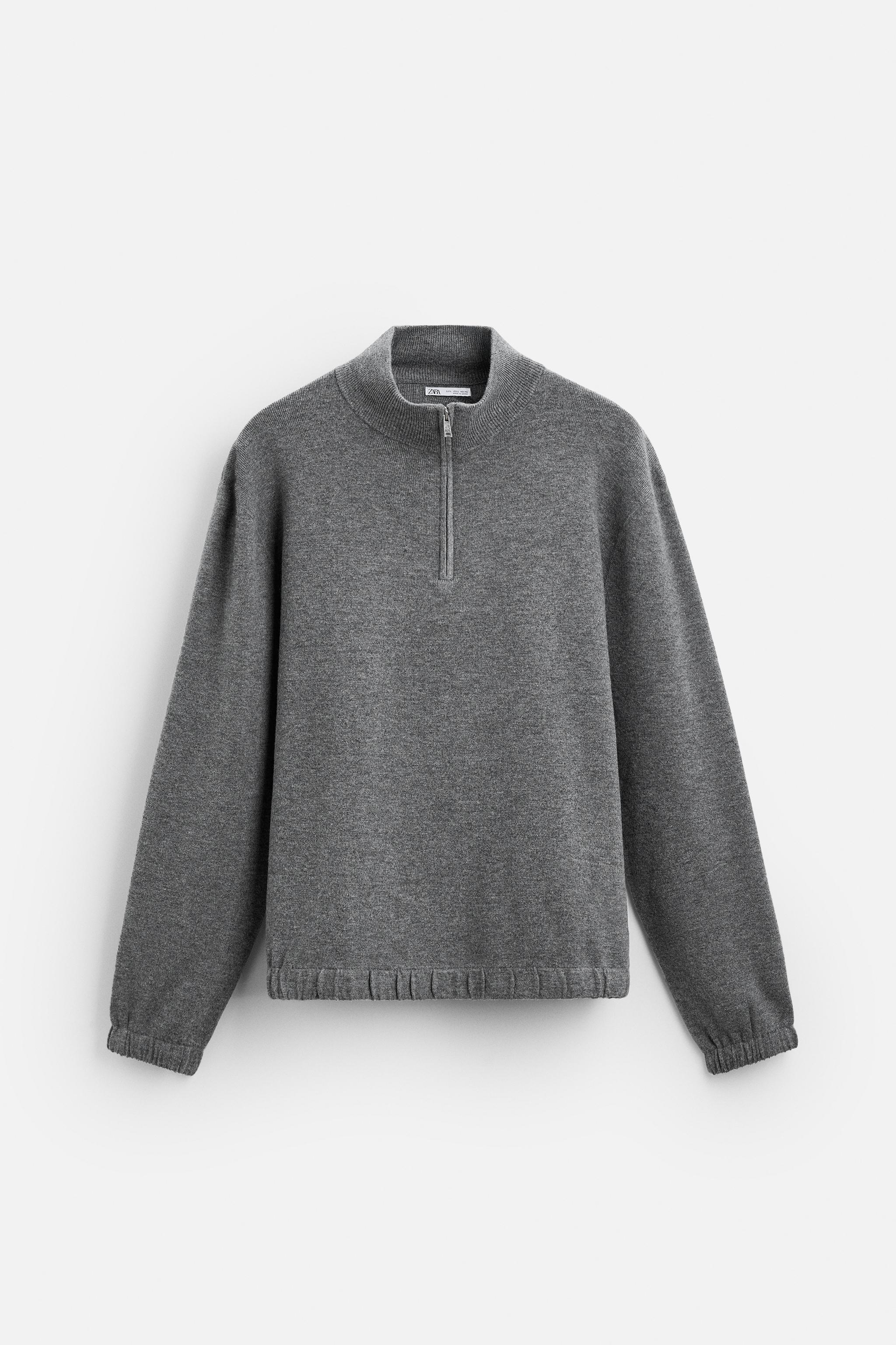 QUARTER ZIP SWEATER Product Image