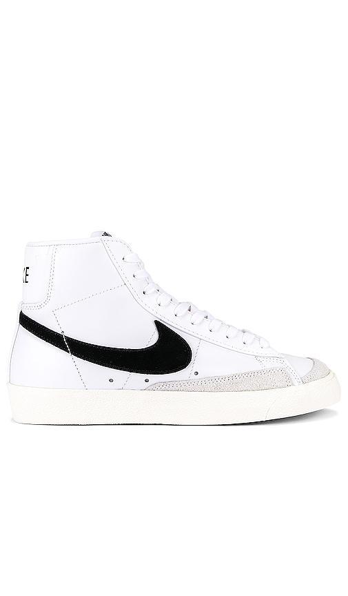 Nike Mens Nike Blazer High - Mens Shoes White/Black/White Product Image