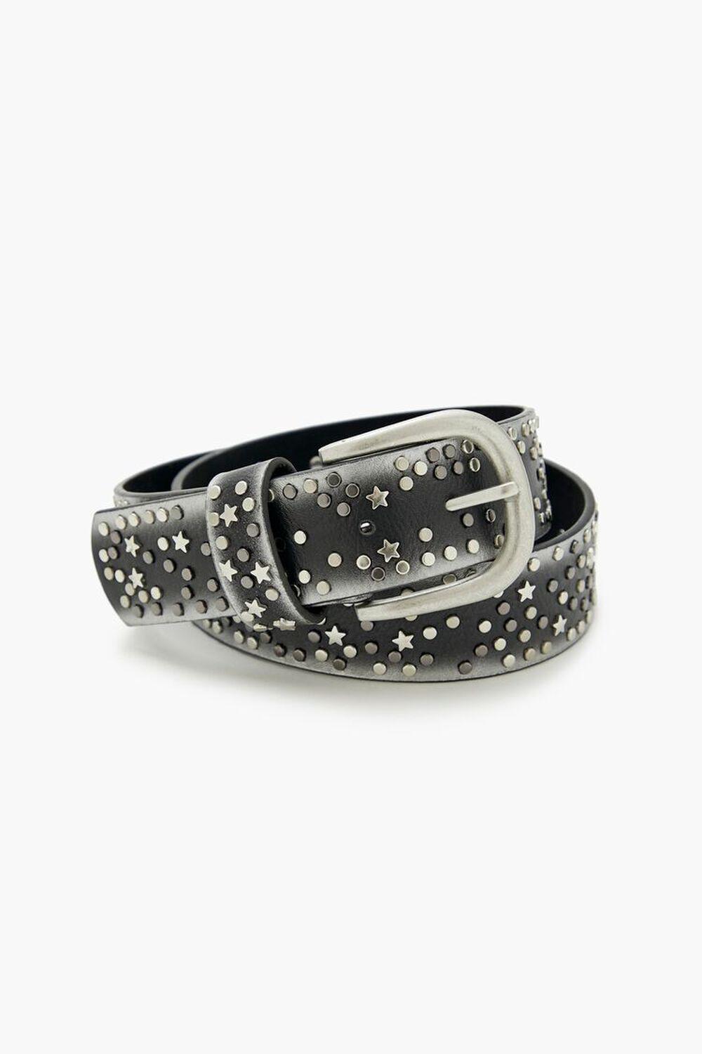 Star-Studded Faux Leather Belt | Forever 21 Product Image