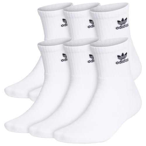 adidas Originals Mens adidas Originals Trefoil 6-Pack Quarter Socks - Mens Product Image