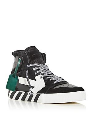 Off-White Mens Vulcanized High Top Sneakers Product Image