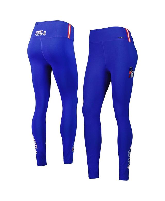 Womens Pro Standard Royal Philadelphia 76ers Classic Jersey Leggings Product Image