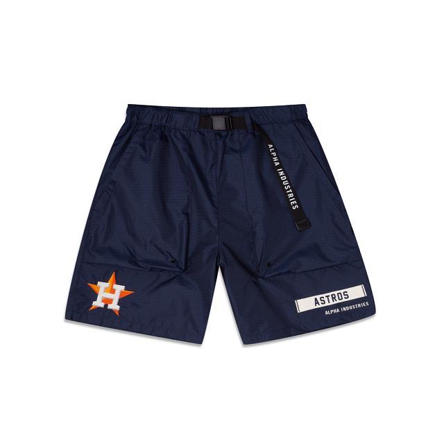 New Era Cap Essential Navy Fleece Shorts Male Product Image