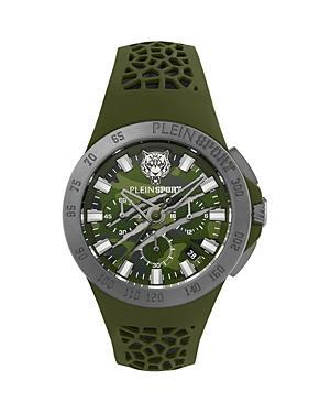 Philipp Plein Thunderstorm Quartz Chronograph Silicone Band Mens Watch Product Image