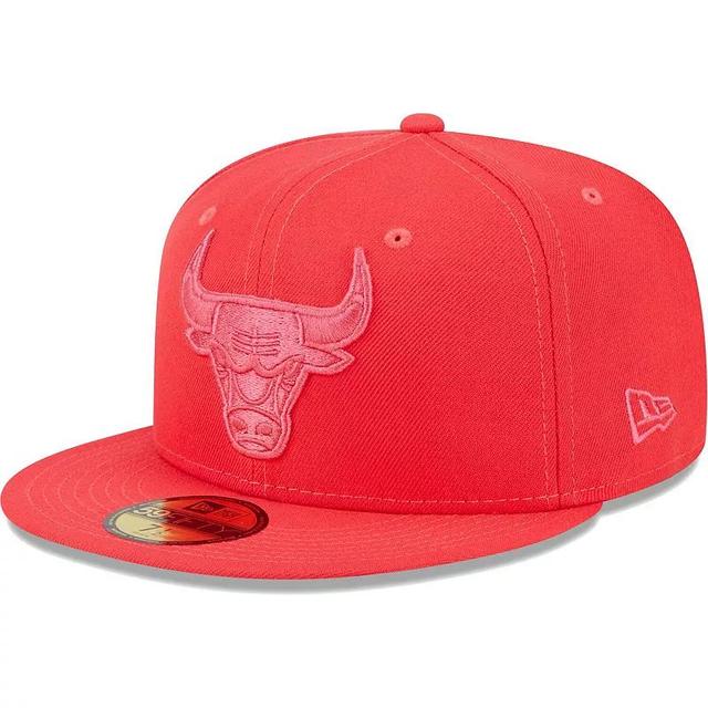 Mens New Era Chicago Bulls Spring Color Pack 59FIFTY Fitted Hat Product Image