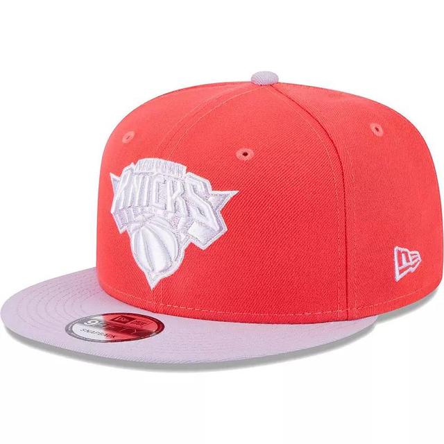 Mens New Era Red New York Knicks 2-Tone Color Pack 9FIFTY Snapback Hat - Red Product Image