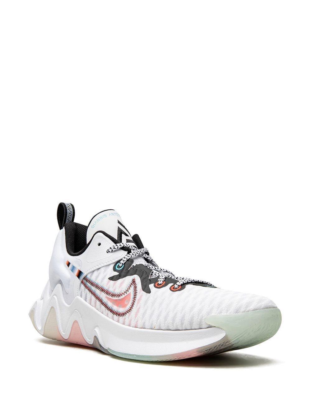 NIKE Giannis Immortality Sneakers In White Product Image