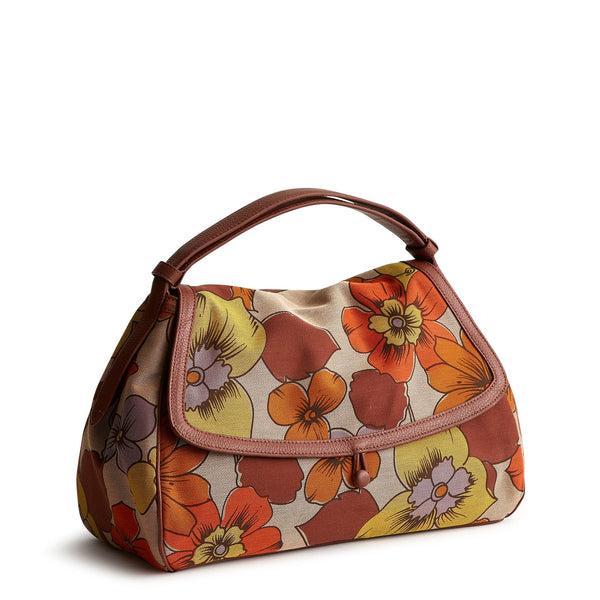 Vera Bradley Rothvale Shoulder Bag Women in Trillium Brown/Red Product Image