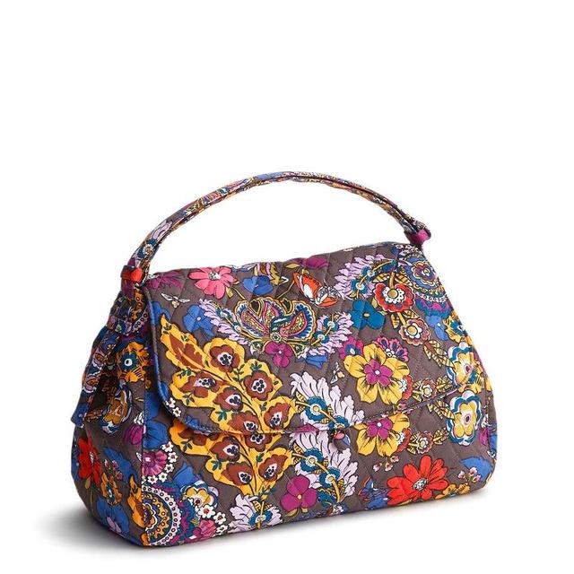 Vera Bradley Rothvale Shoulder Bag Women in Colorful Bouquet Brown/Purple Product Image