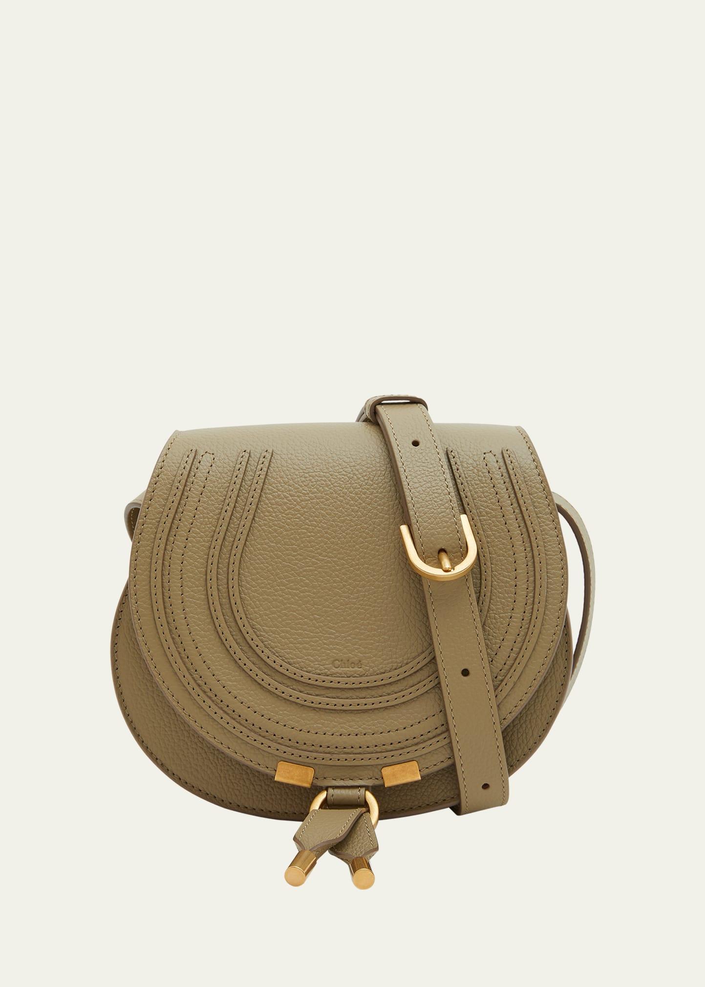 Chlo Small Marcie Leather Crossbody Bag Product Image