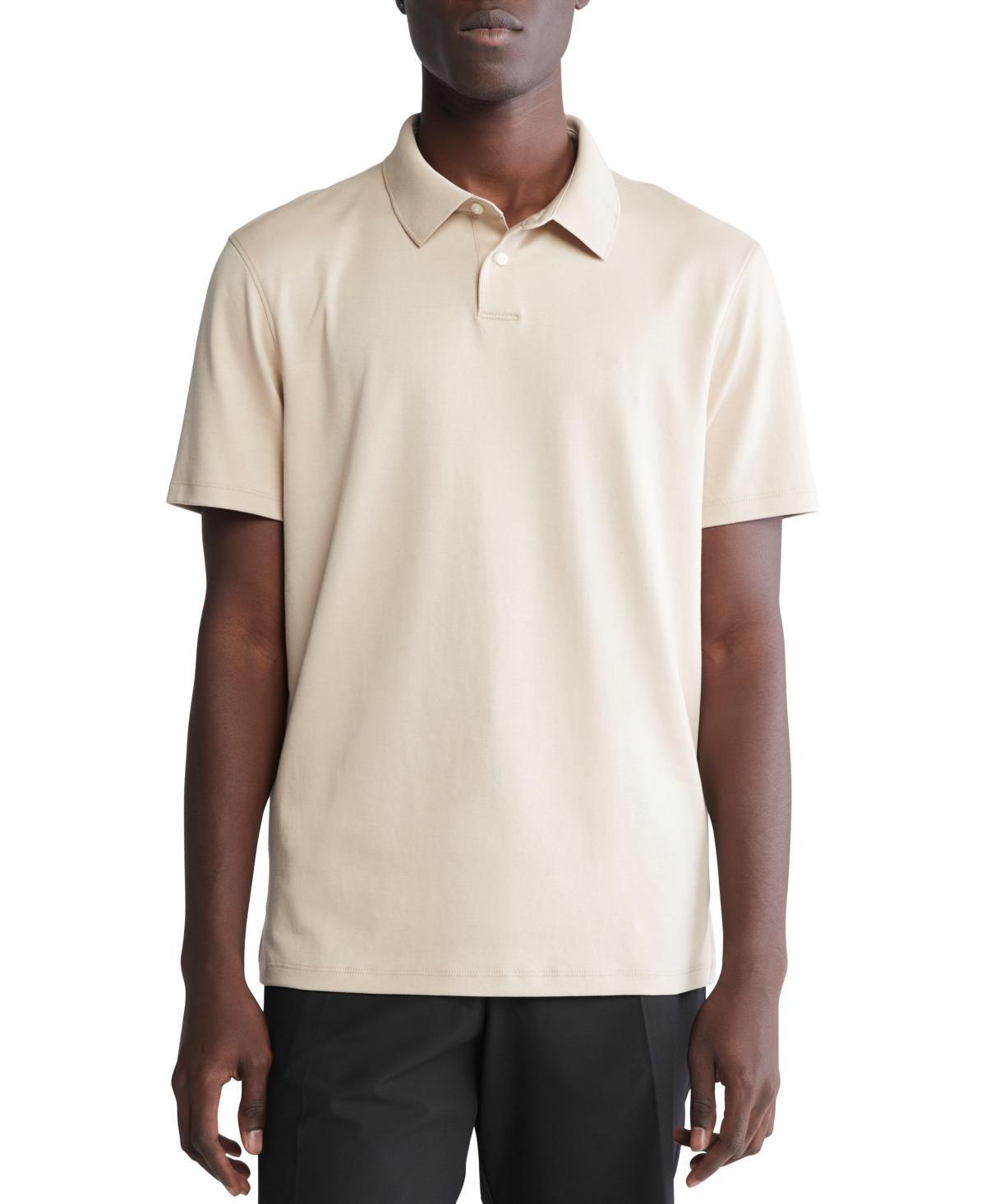 Calvin Klein Mens Short Sleeve Supima Cotton Polo Shirt Product Image