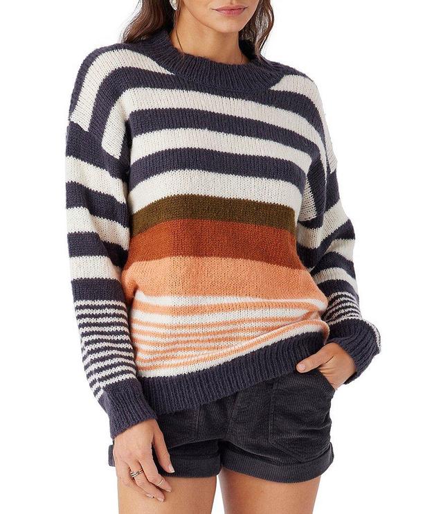 O'Neill Billie Long Sleeve Striped Sweater Product Image