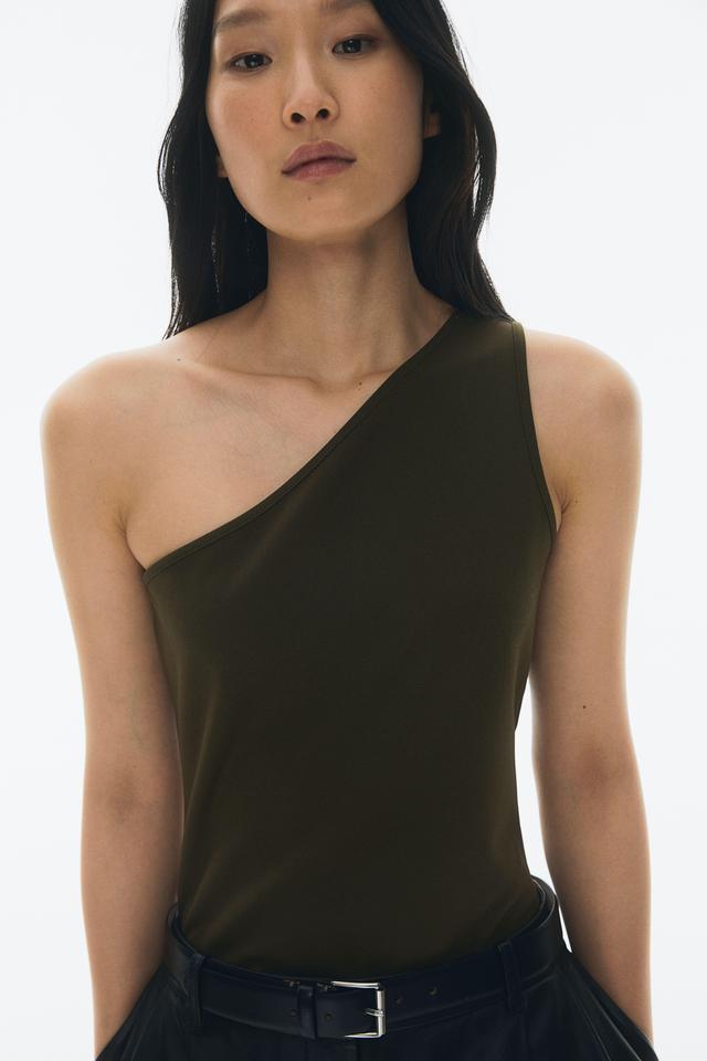 One-Shoulder Sleeveless Top Product Image