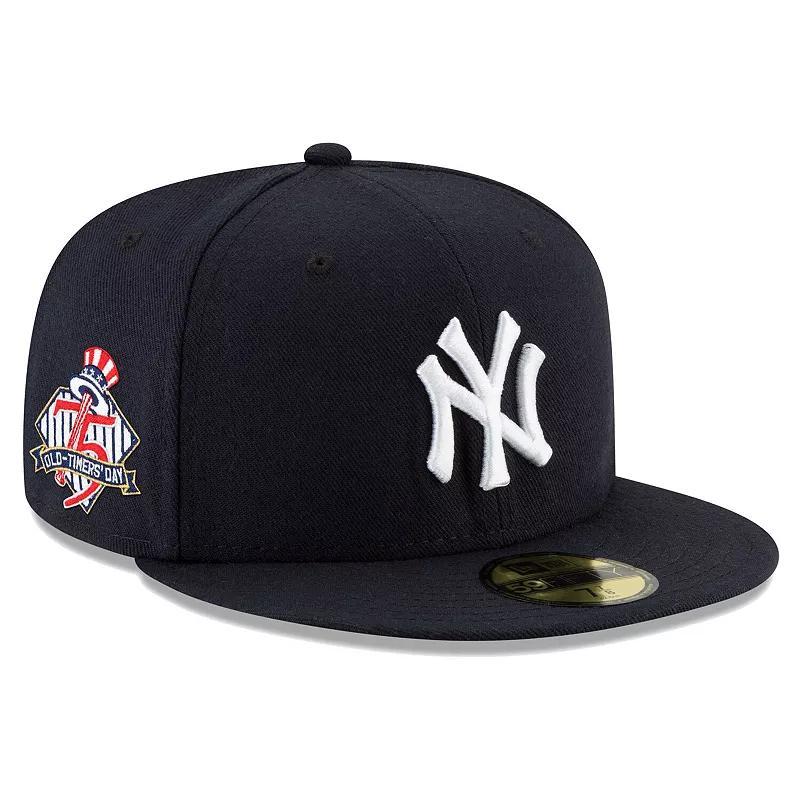 Mens New Era Navy New York Yankees 2023 75th Old-Timers Day Authentic Collection On-Field 59FIFTY Fitted Hat Product Image