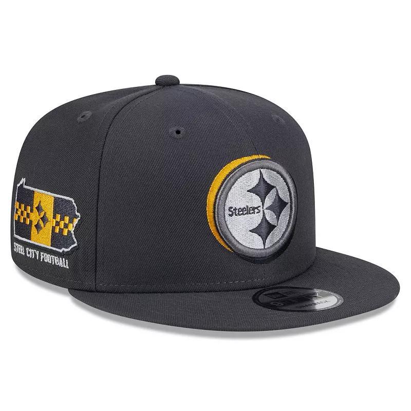 Mens New Era Pittsburgh Steelers 2024 Nfl Draft 9FIFTY Snapback Hat Product Image