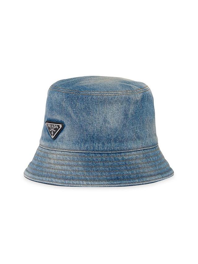 Womens Denim Bucket Hat Product Image