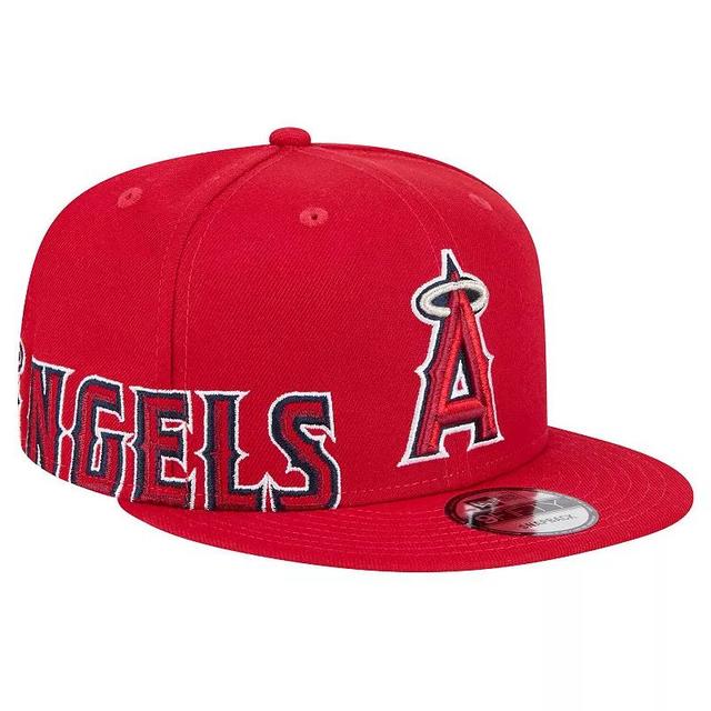 Mens New Era Los Angeles Angels Logo Strike 9FIFTY Snapback Hat Product Image