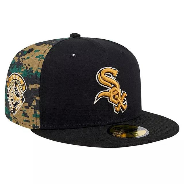 Mens New Era Chicago White Sox Digi Camo 59FIFTY Fitted Hat Product Image