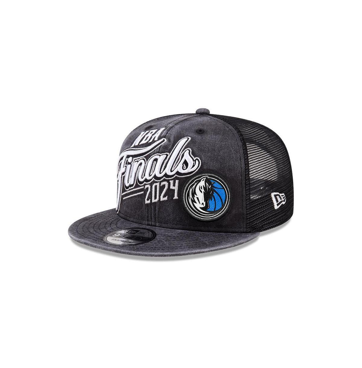 New Era Mens Black Dallas Mavericks 2024 Western Conference Champions Locker Room 9FIFTY Snapback Hat Product Image