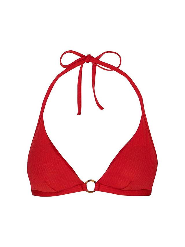 Vilebrequin Flechett O-Ring Triangle Bikini Top Product Image